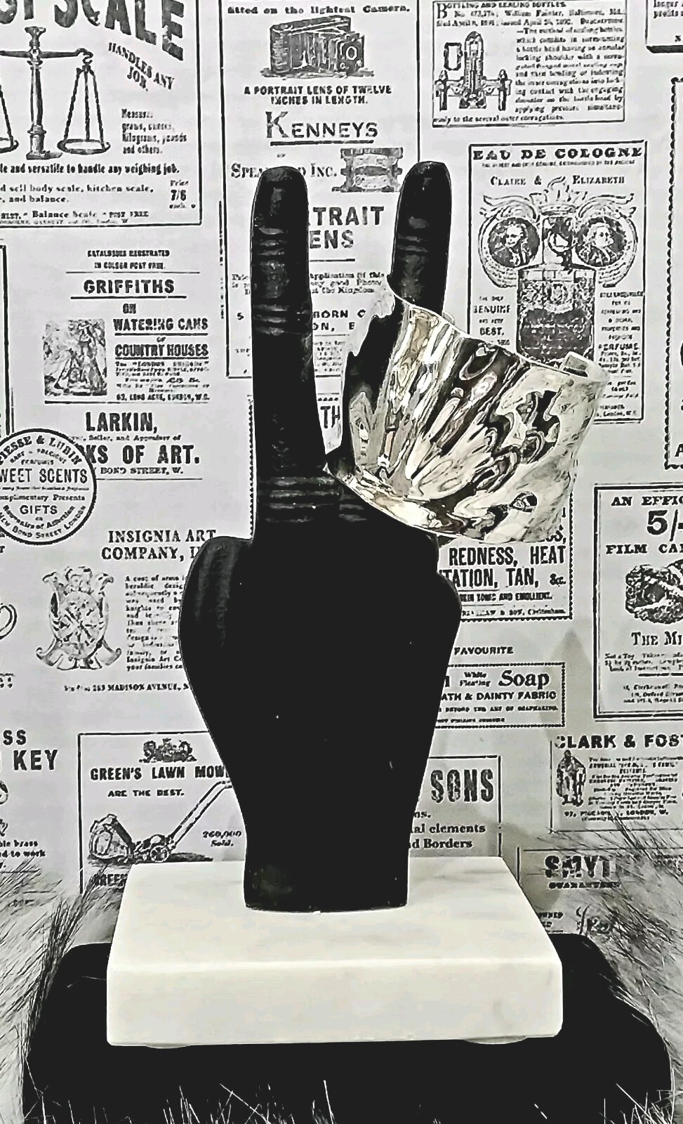 RLM Studio Sterling Silver Large Biomorphism Desi… - image 1