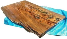 REAL Pecky Sinker Cypress Slab Live Edge Countertop Finished BOTH SIDES 40" Wide