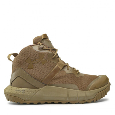Men's Under Armour Micro G® Valsetz Mid Tactical Boots Brown UA