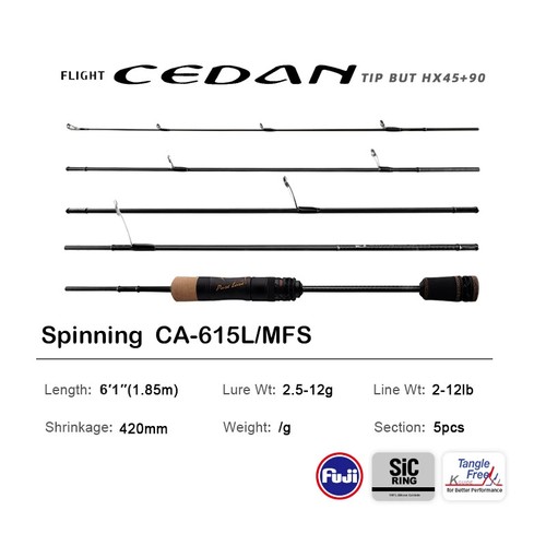 New Solid Tip Bass Rod 36T Carbon Casting Spinning Fishing Rods New - Picture 19 of 20