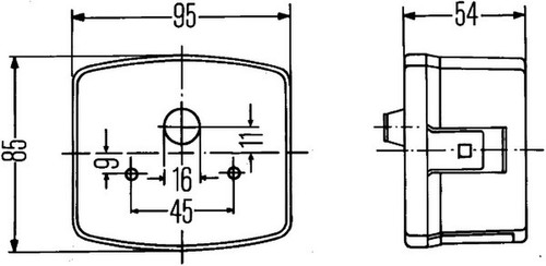 Blinkleuchte rechts Halogen HELLA für CASE - Bild 7 von 12