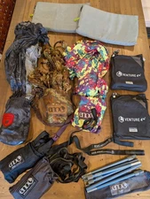 Nylon Hammocks (3 Total) + Accessories