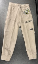Athletic Works Boys Double Knit Pants Joggers Taupe 520-21