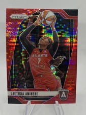 2024 Panini WNBA Prizm Laeticia Amihere Atlanta Dream Red Pulsar 281/299 SP #54!
