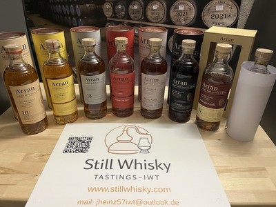 Arran Vertikal Whisky Tasting