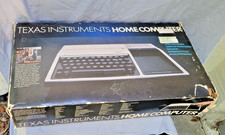 Texas Instruments Ti-99/4A Vintage Home Computer in Original Box Accessories