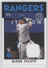 2021 Topps 1986 Topps Baseball Relics Series 2 Sam Huff #86BR-SHU 0c3e