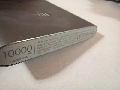 Mi Power Bank Pro USB External Battery Charger Pack UNTESTED Parts Only AS-IS