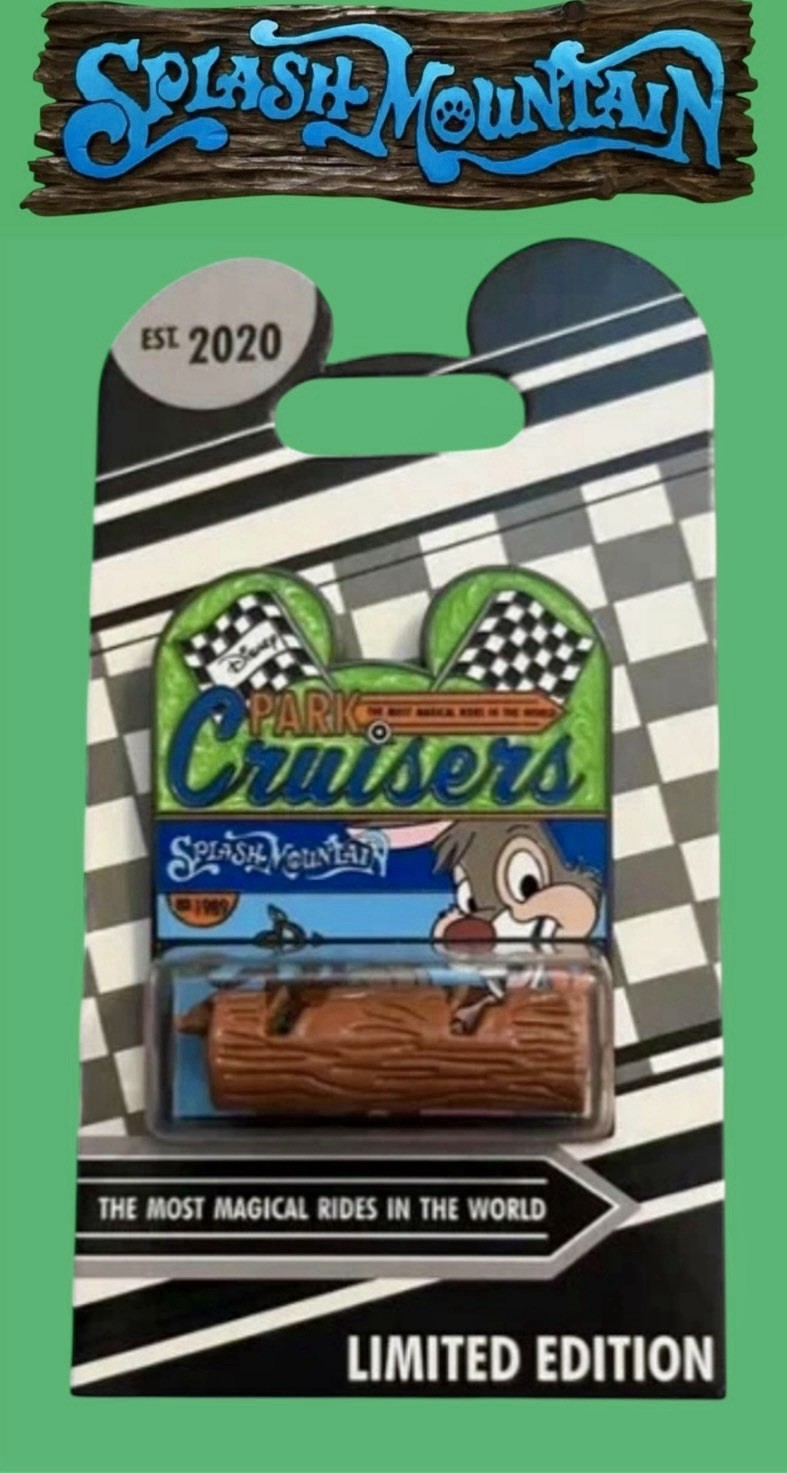 NEW Splash Mountain Disney Park Cruisers Pin Rare Brer Rabbit LLE 2000