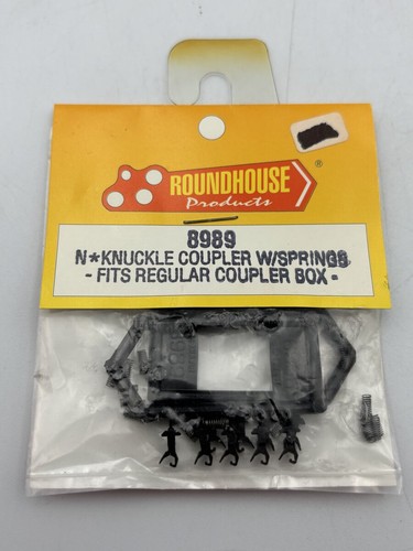 Acoplador de nudillos Roundhouse 8989 N con resortes - se adapta a cajas de acoplador regulares | Zustand: Used