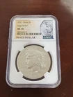 2021 Peace SILVER DOLLAR NGC MS70 HIGH RELIEF