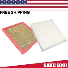 FOR 2015 -2022 CHEVROLET COLORADO & GMC CANYON ENGINE AIR FILTER + CABIN FILTER