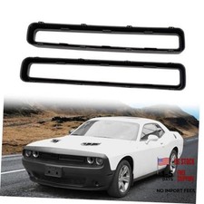 Front Grille Inserts Trim Cover for Dodge Challenger Accessories 2015-2024 ,