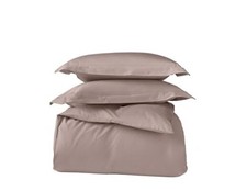 Classic Organic Sateen Duvet Set Full/Queen Mineral