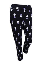 Nine West Women's Geo-Print Trousers (2, Wisteria Multi) 782418521857