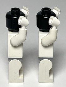 LEGO SW0115 Snow Trooper X2 (Minifigure, Star Wars, Both Trooper, 8129, 7879)