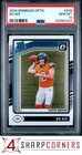 2024 PANINI DONRUSS OPTIC #209 BO NIX RC RATED ROOKIE PSA 10