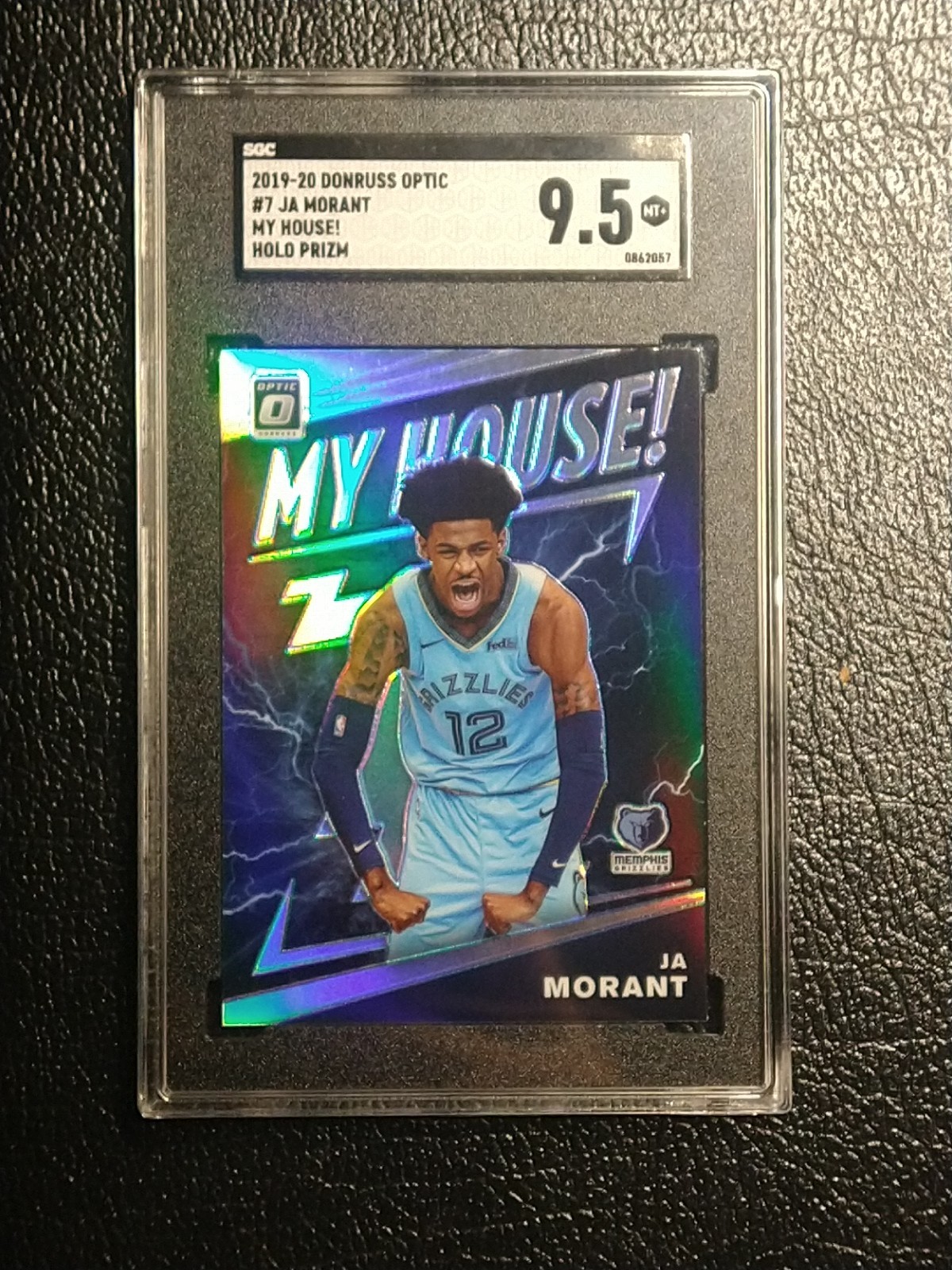 Ja Morant 2019 Optic #7 My House! - Holo Price Guide