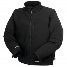 DEWALT Men's Heated Soft Shell Jacket Adapter Only Black Large