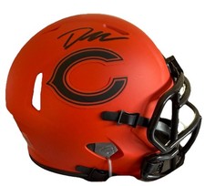 DEANDRE SWIFT signed (CHICAGO BEARS) Flash mini football helmet JSA WC292956