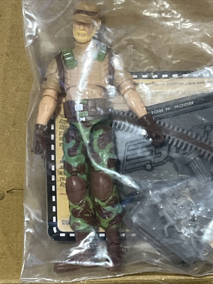 Club de Coleccionistas Exclusivo de G.I.JOE: ROCK N ROLL, GATLING GUNNER - EMBOLSADO Foto 2 de 3