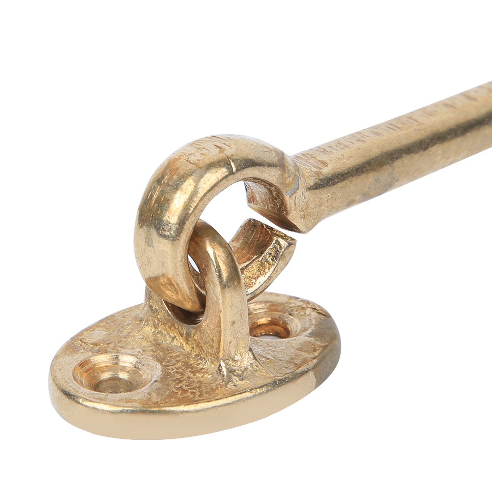 Chinese Style Window Latches Antique Brass Security Window Stay Hook Wind Brace(