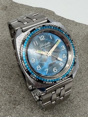 SELTENE GLASHÜTTE SPEZIMATIC CAL 74 AUTOMATIK 37mm TAUCHER DIVER HERRENUHR 1742