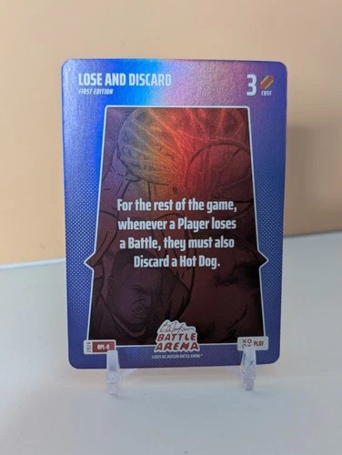 2026 Bo Jackson Battle Arena SSP Foil Bonus Play BPL-8 Lose And Discard Griffey