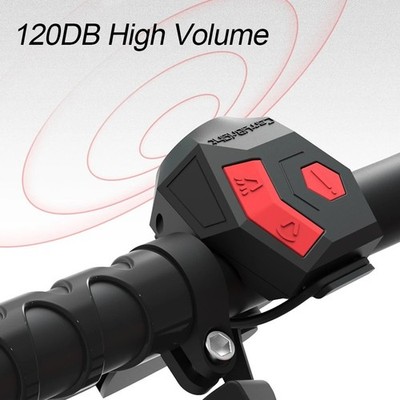 Fahrrad Elektrische Hupe Glocke USB Aufladbare 120db Super Laute