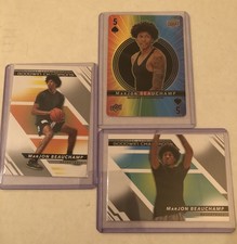 Lot of 3 Marjon Beauchamp Cards Upper Deck Goodwin Champions Basketball NBA
