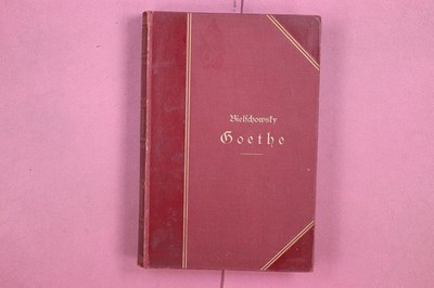 329953 Albert Bielschowsky GOETHE C. H. Beck'sche Verlagsbuchhandlung Sein Lebe