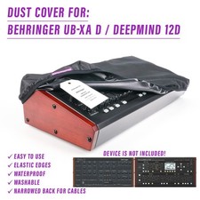 STAUBSCHUTZHAUBE für Behringer UB-Xa D / Deepmind 12D / 12XD