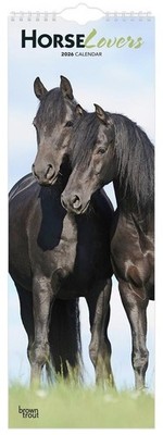 2026 Calendar Horse Lovers Slim Wall BrownTrout BT03722