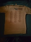 Vintage Florida Georgia Line Concert Tour T-Shirt Men's Medium Gray FGL Flag — photo 4