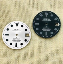28.5mm Watch Dial No Luminous For Seiko NH35 NH36 Movement Black Knight Dials