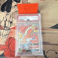 Pokémon Burning Shadows Ho-Oh GX Full Art Ultra Rare Holo PSA 8 #131/147 on eBay