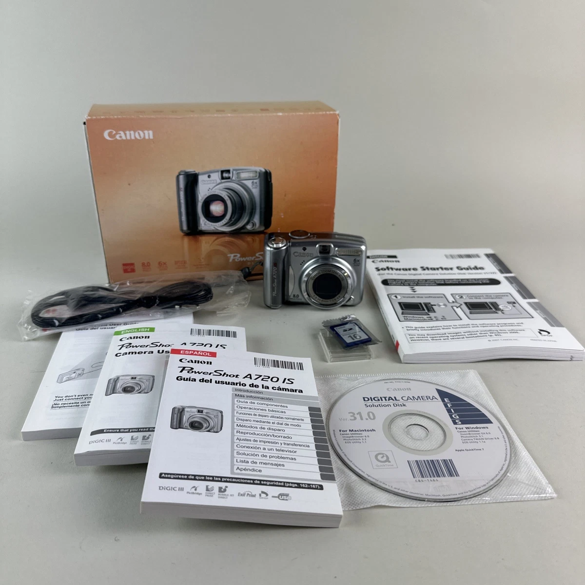 Canon PowerShot A720 IS Digital Cameras for Sale | Shop New & Used