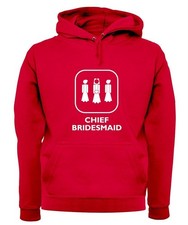 Jefe Dama de honor - Sudadera con capucha/suéter para adultos - Regalo de boda gallina novia