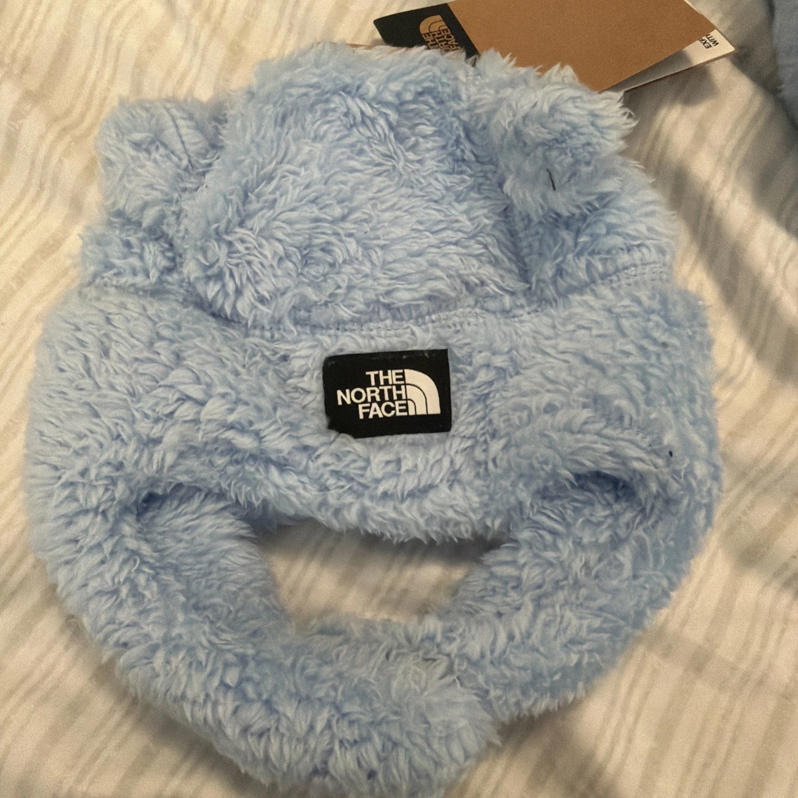 THE NORTH FACE BABY SUAVE FLEECE HAT SIZE 0-6 MONTHS Cornflower Baby Blue