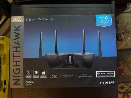 NETGEAR Nighthawk RAX43 Dual-Band Wi-Fi 6 Router - Zdjęcie 10 z 11