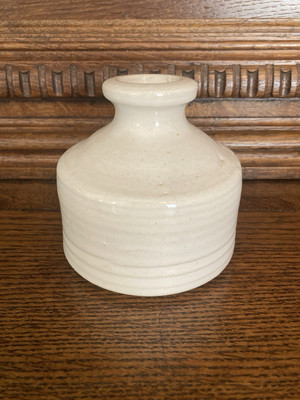 Flower Vase Pottery Bud Vase Handmade Waco TX Brown Decor Farmhouse Cottagecore