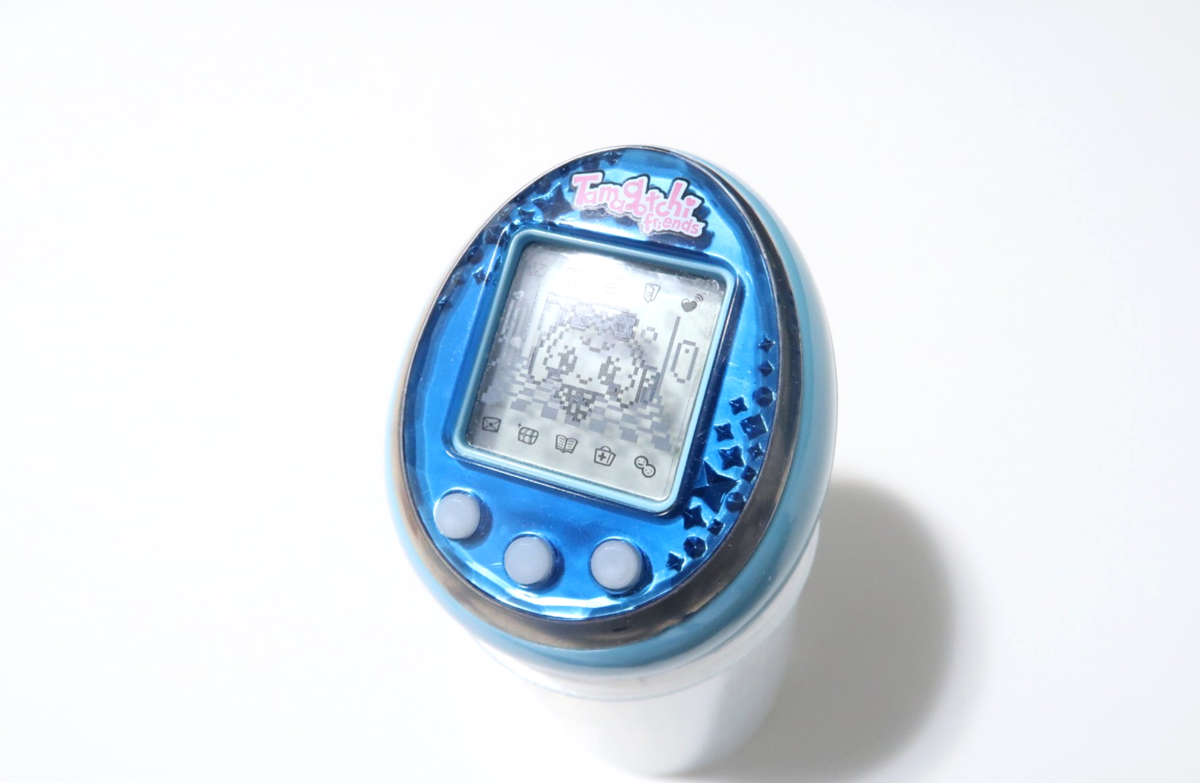 Tamagotchi Bandai Friends Blue European Exclusive English Tested