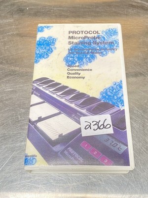 Fisher Diagnostics Protocol MicroProbe Staining System Immunochemistry Video VHS