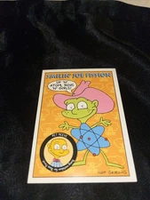 Smilin’ Joe Fission 1993 Skybox Simpsons Character Card #S28, NM-MT