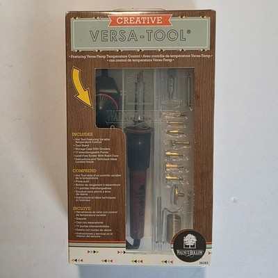 Walnut Hollow Creative Versa Tool Woodburning Kit Versa-Temp Variable Temp Set
