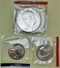 Lot of 9 Uncirculated Mint Coins In Their Original Cellophane (3 Dollar Coins +) — photo 2