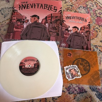 The Inevitables Ska Vinyl Comic Flexi Pick Sticker /300