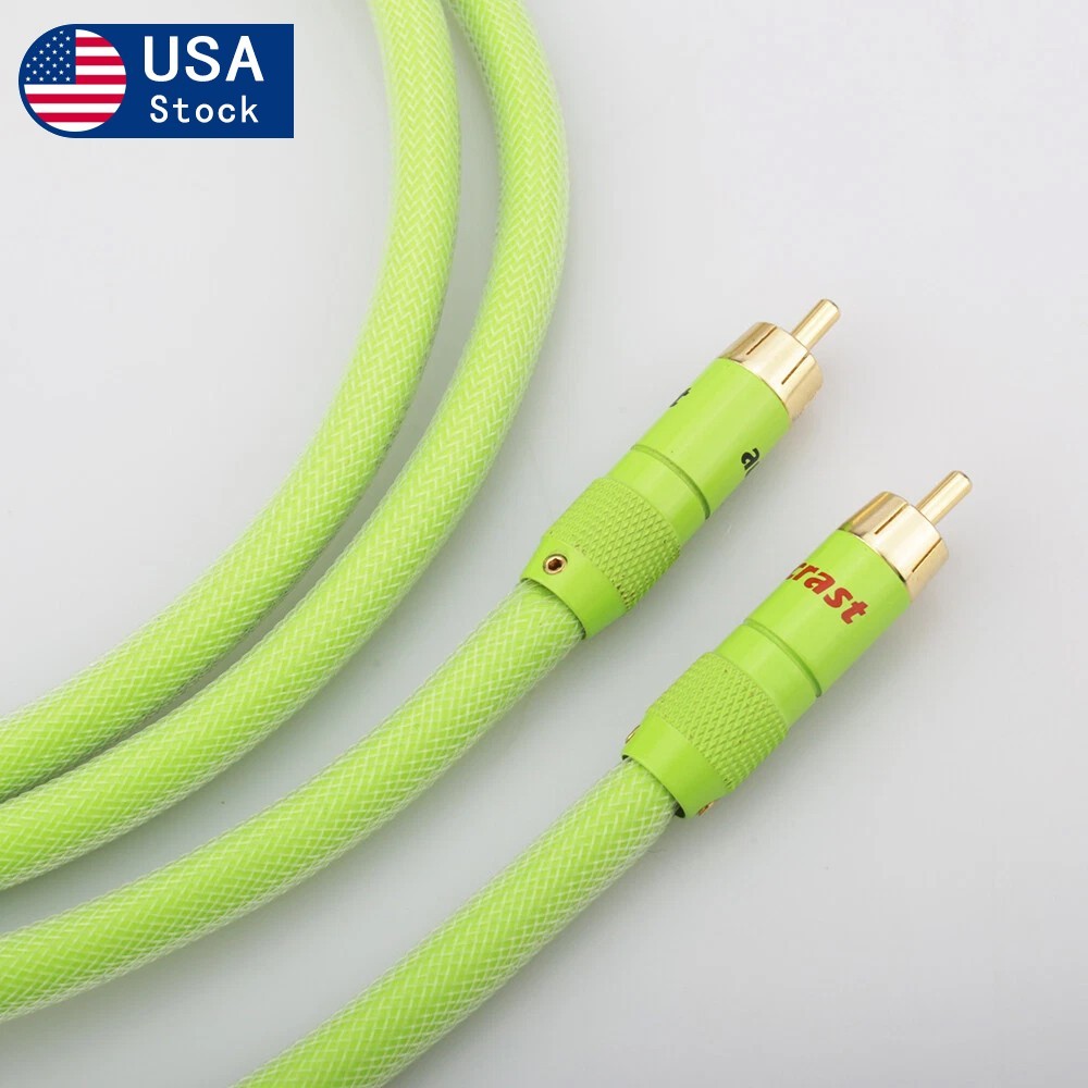 Dual RCA Male to Male 5N OFC Core Signal Cable Audio Cable for Amplifier,CD,DVD