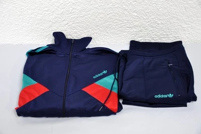 Adidas Vintage Trainingsanzug Jogginganzug 90er retro Grösse 4 L oder XL? - Bild 1 von 4