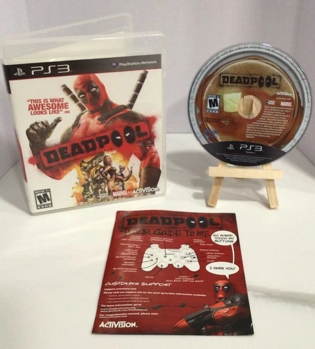 Deadpool ( PlayStation  PS3) Complete W/ Manual VGC